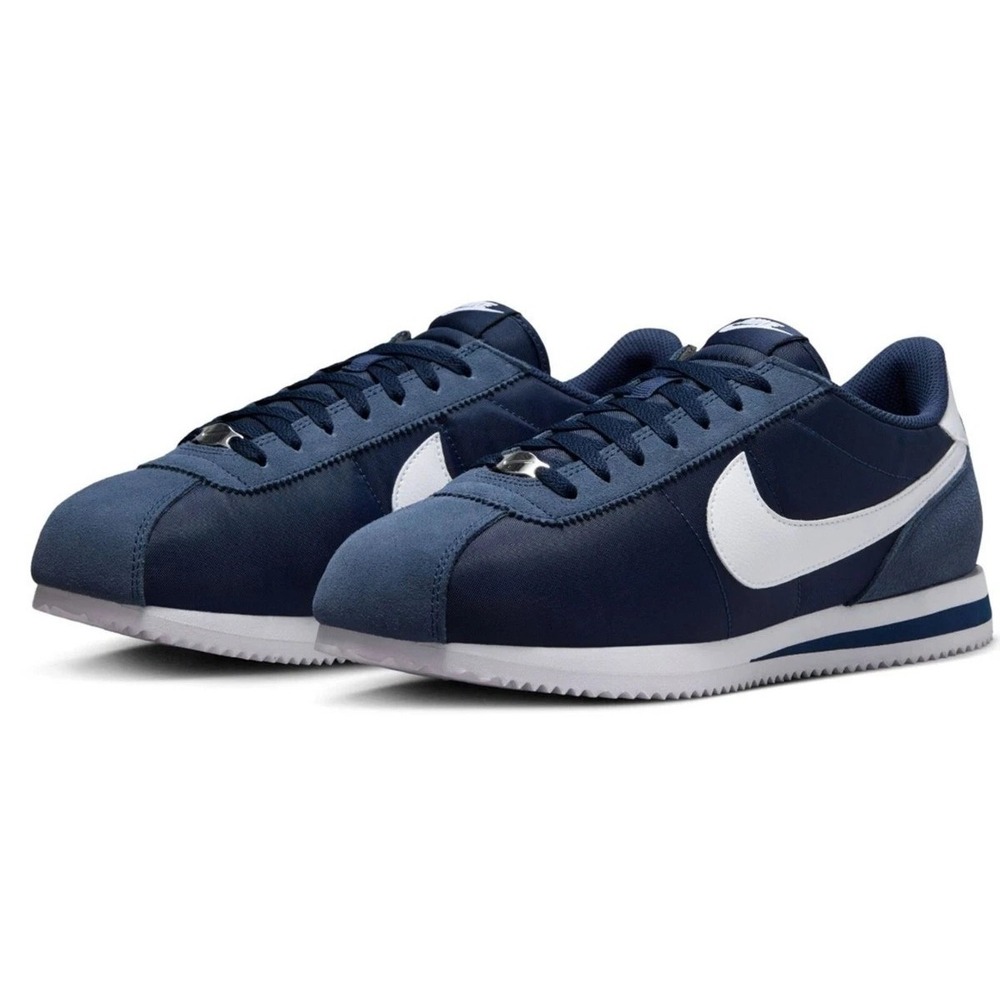 NIKE HF0263-400 NIKE CORTEZ TXT NAVY-WHITE SHOES MENS SIZE 8 NEW